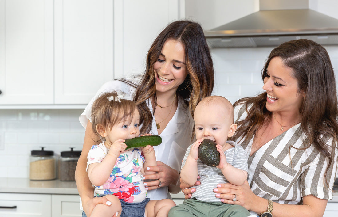 dietitian moms discuss healthy and filling snacks for kids by including fiber, protein, and fat