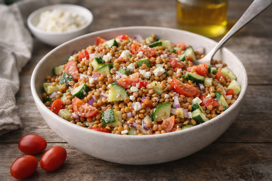 greek lentil salad