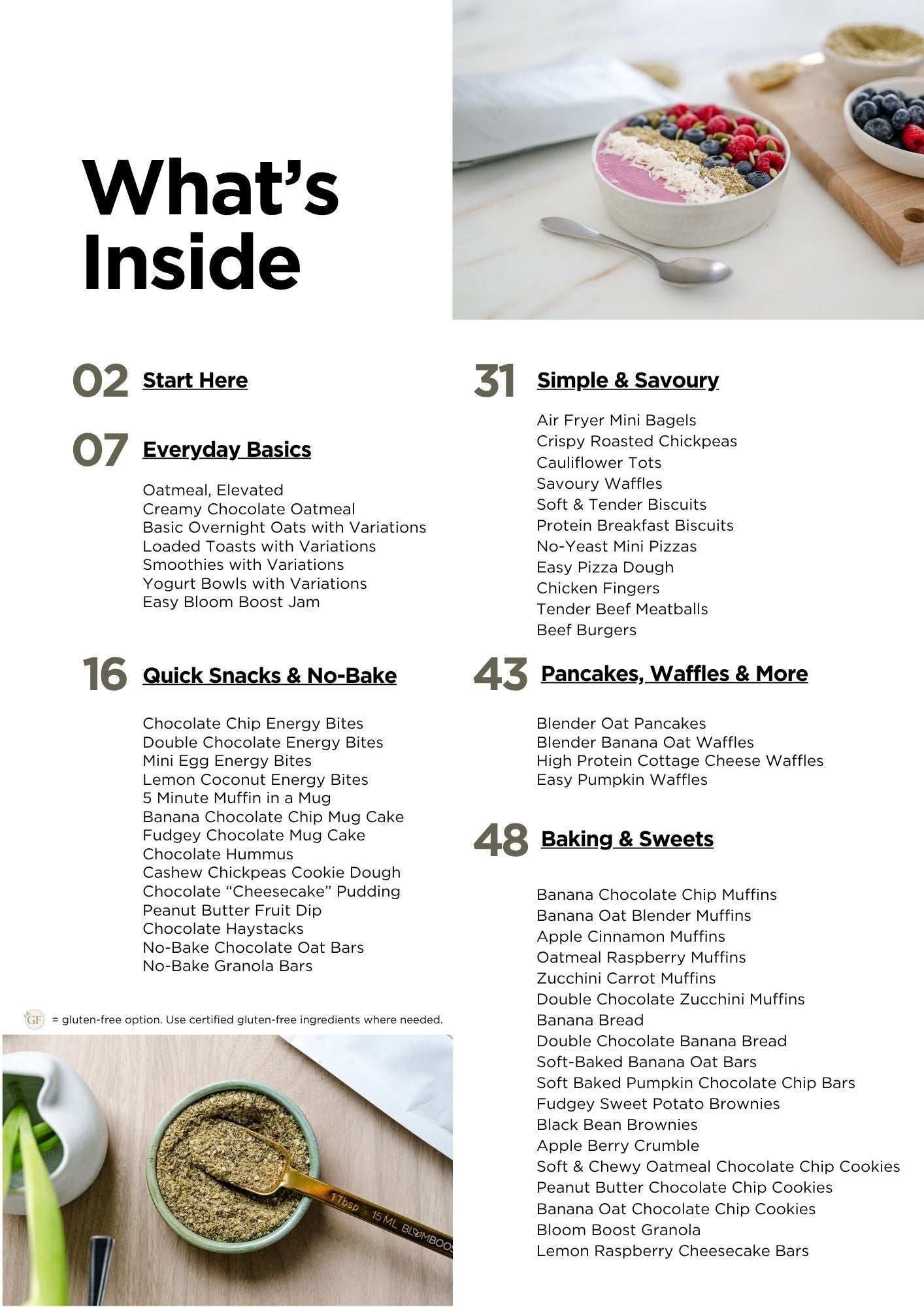 Bloom Boost Kitchen eBook (60+ recipes)